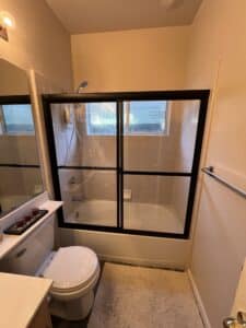 Shower Sliding Door Installation in Sacramento